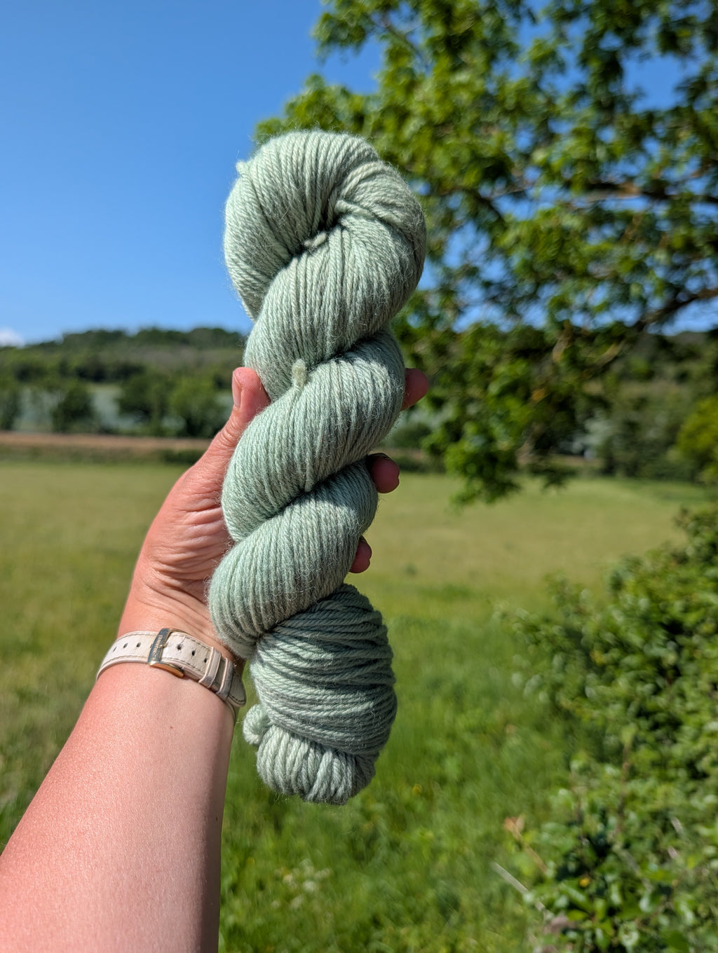 Minty Green - Organic Merino DK