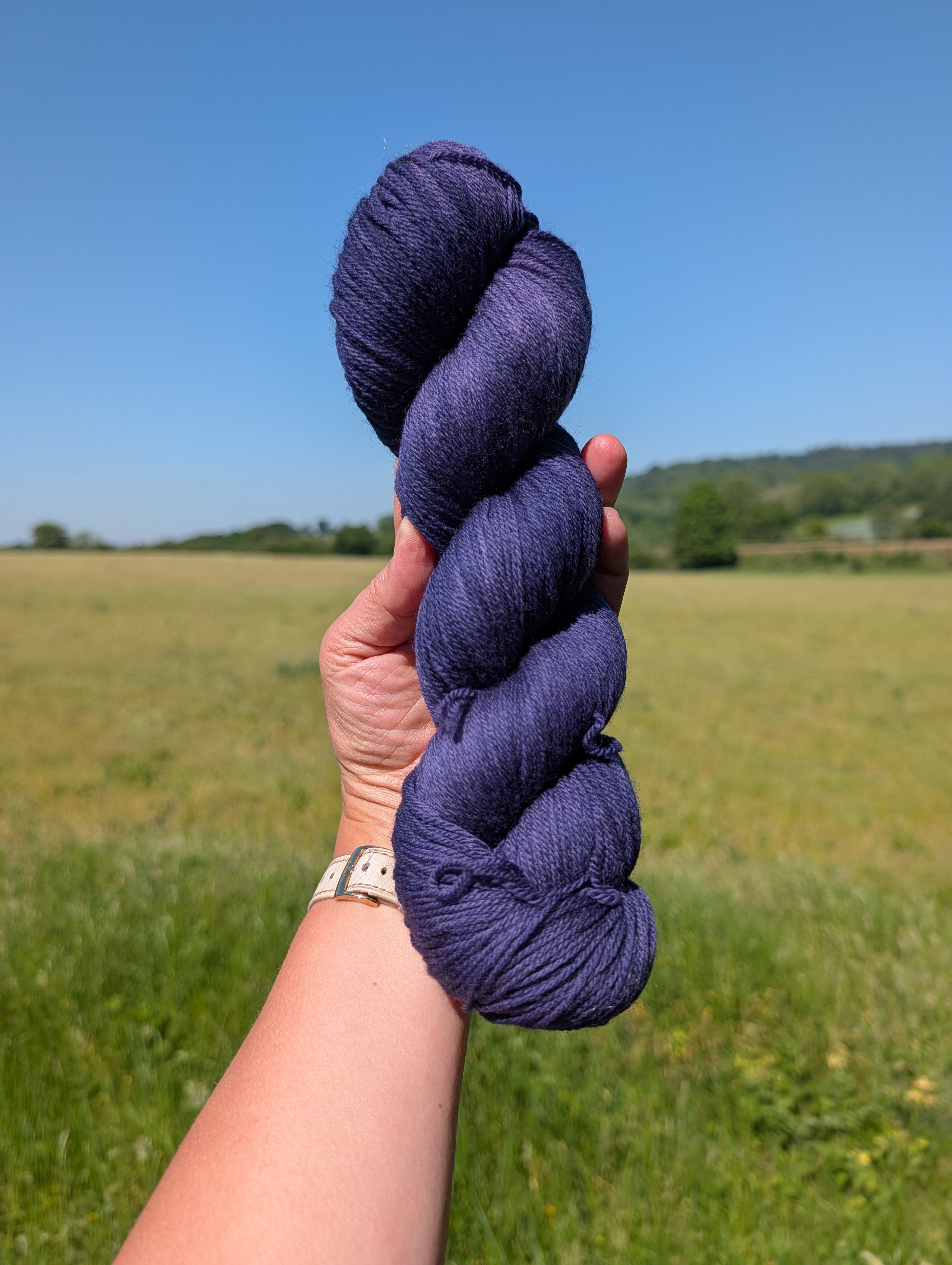 Midnight Logwood - 450 Merino