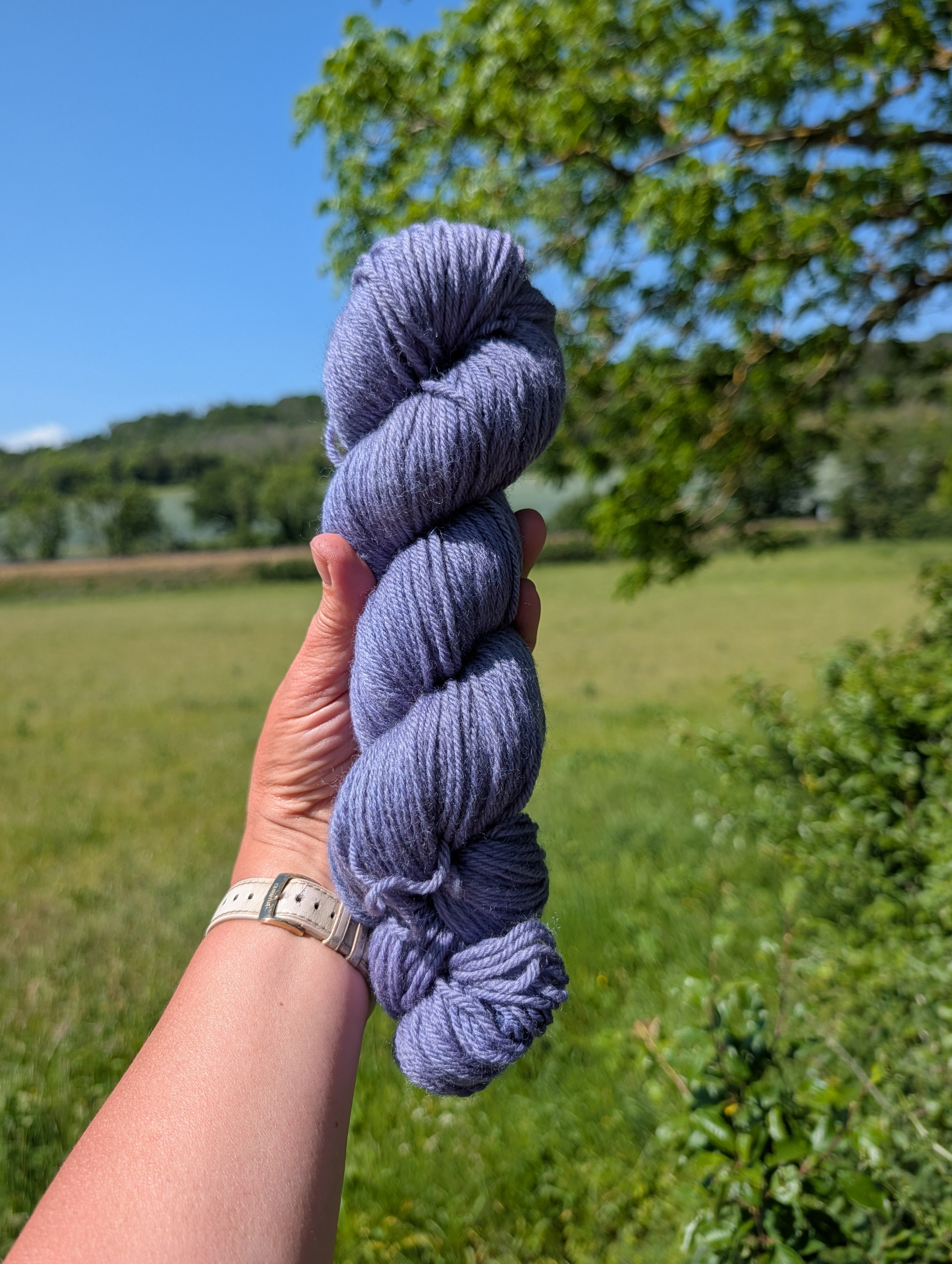 Amethyst Smoke - Organic Merino DK