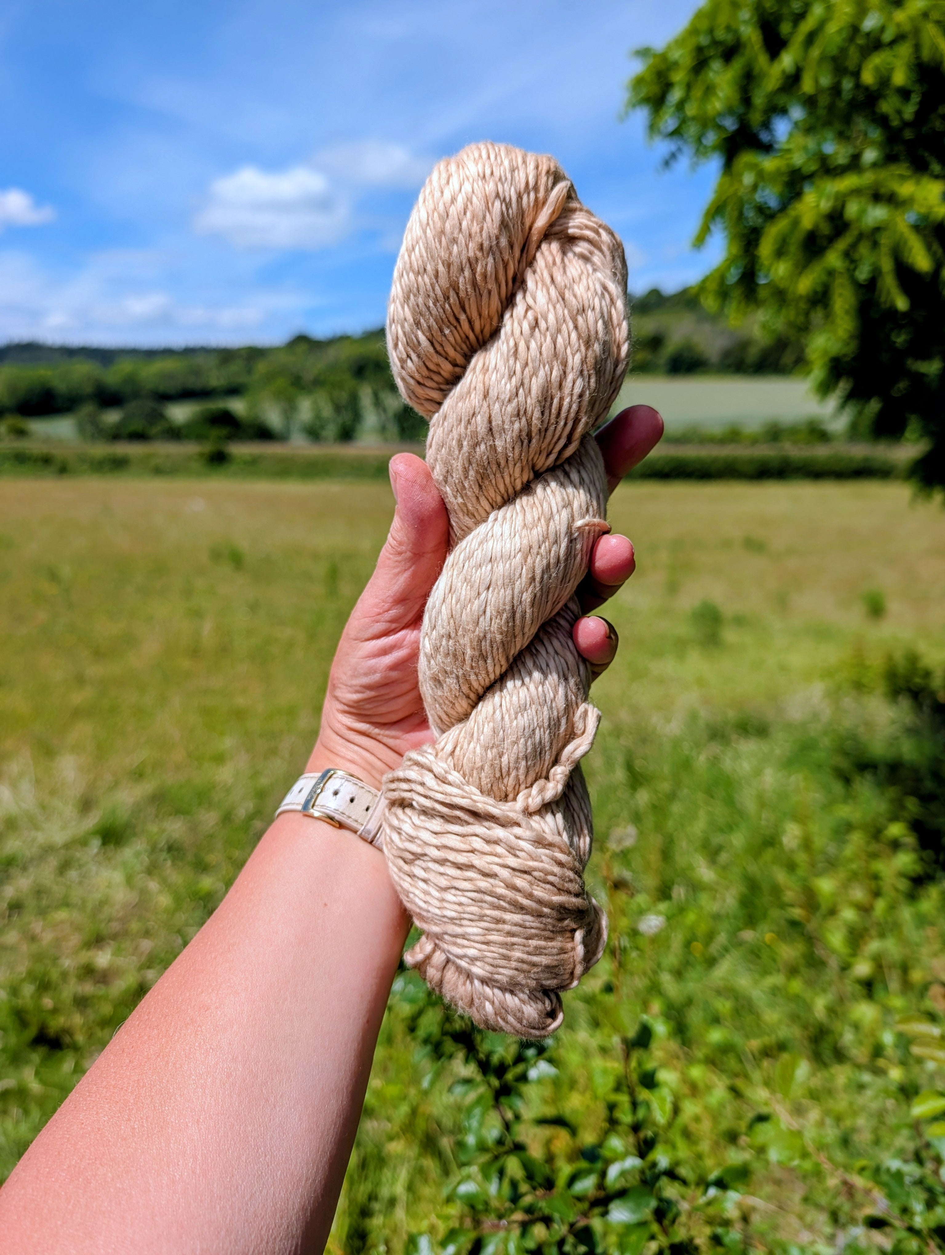 Bronze Walnut = Pima Cotton Air