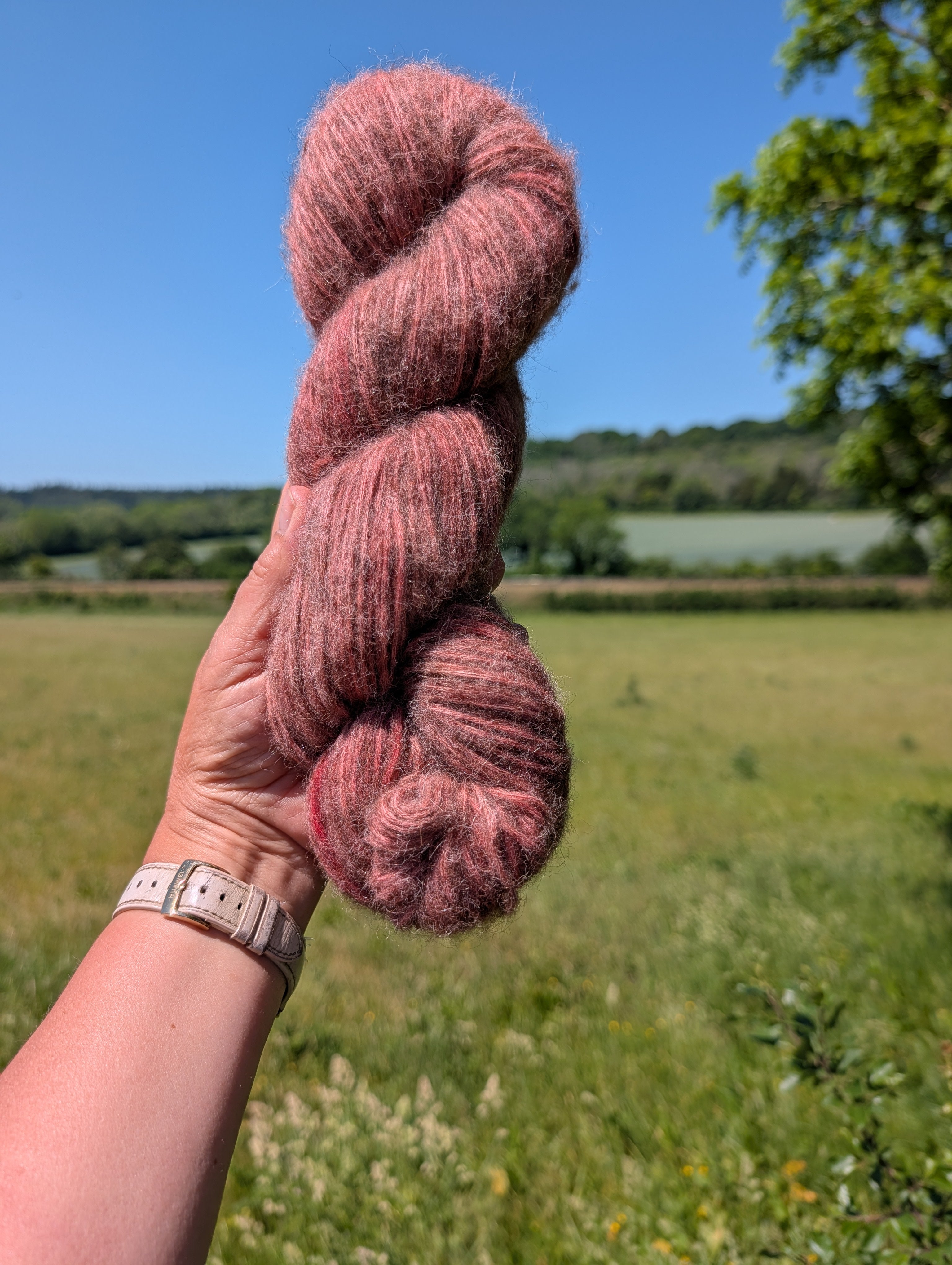Dark Madder - Alpaca Cotton Air